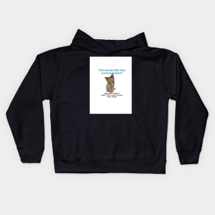 Freud and Cats Kids Hoodie